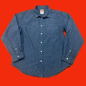 Wrangler Boy’s Chambray Button Down Shirt XL 14/16